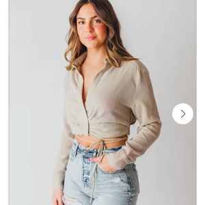 ASTR Linsey top in natural - never worn